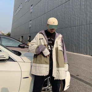 Blouson coréen coloré