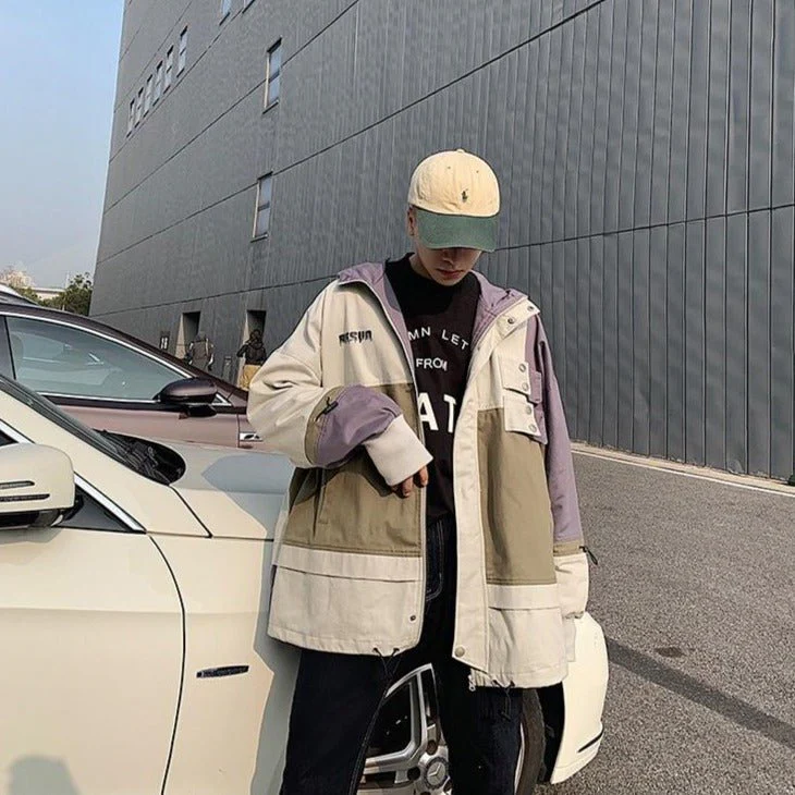 Blouson coréen coloré