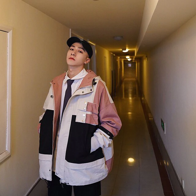 Blouson coréen coloré – Image 2