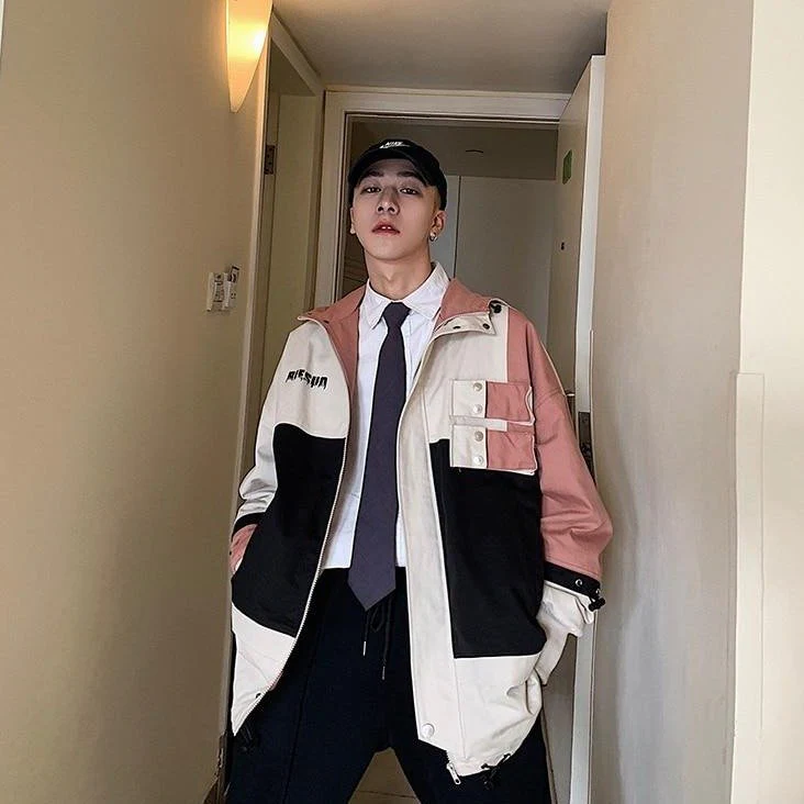 Blouson coréen coloré – Image 5