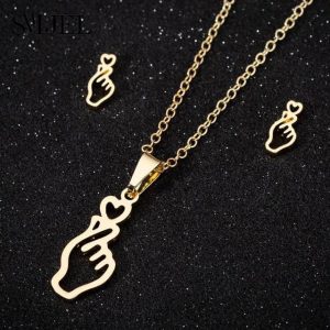 Boucles d'oreilles Coréennes