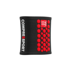 Bandeau de poignets  Compressport  Sweatbands 3D.Dots noir