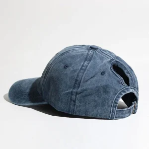 Casquette coréenne en denim