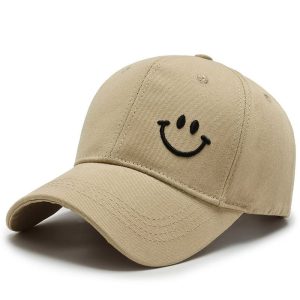 Casquette de baseball smiley