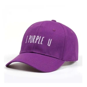 Casquette V - I purple U