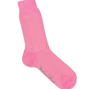 Chaussettes coton fil d'écosse rose