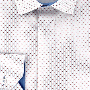 Chemise blanche à motifs - Malte