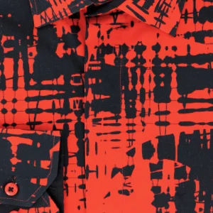 Chemise rouge à motif - Kilauea