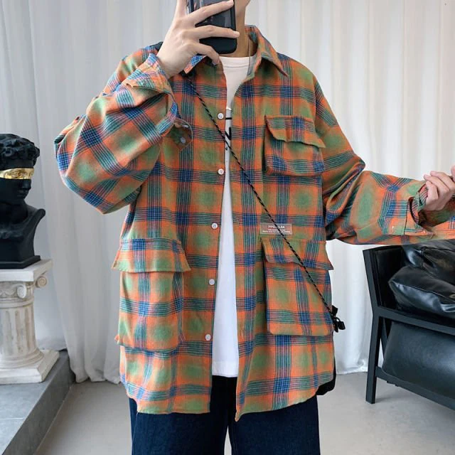 Chemise coréenne colorée – Image 2