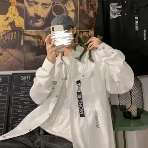 Chemise coréenne Snow