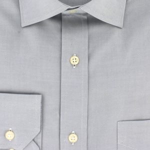 Chemise en twill gris