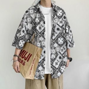 Chemise motif cachemire