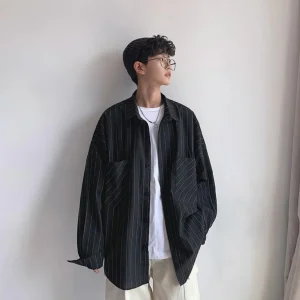 Chemise noir et blanc