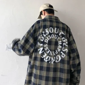 Chemise plaid à carreaux