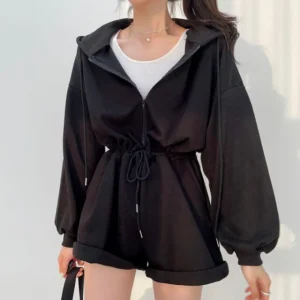 Combishort coréenne sweat