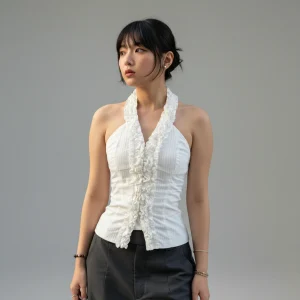 Camisole Cardigan Femme Coréenne