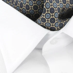 Ascot beige à motifs rosace