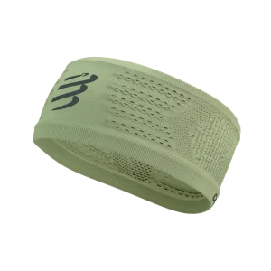 Bandeau de tête Compressport Headband On/Off jaune citron