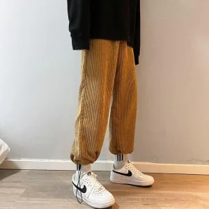 Jogging large en gaufre