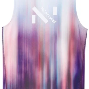 Debardeur femme  NNormal RACE Tank rose tie and die