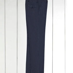 pantalon jules couple ample en denim indigo
