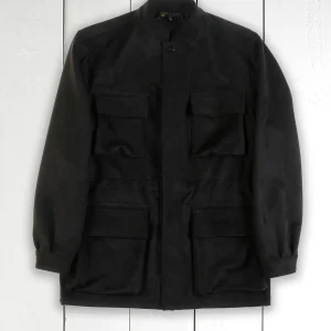 veste corrib en micro-cachemire noir